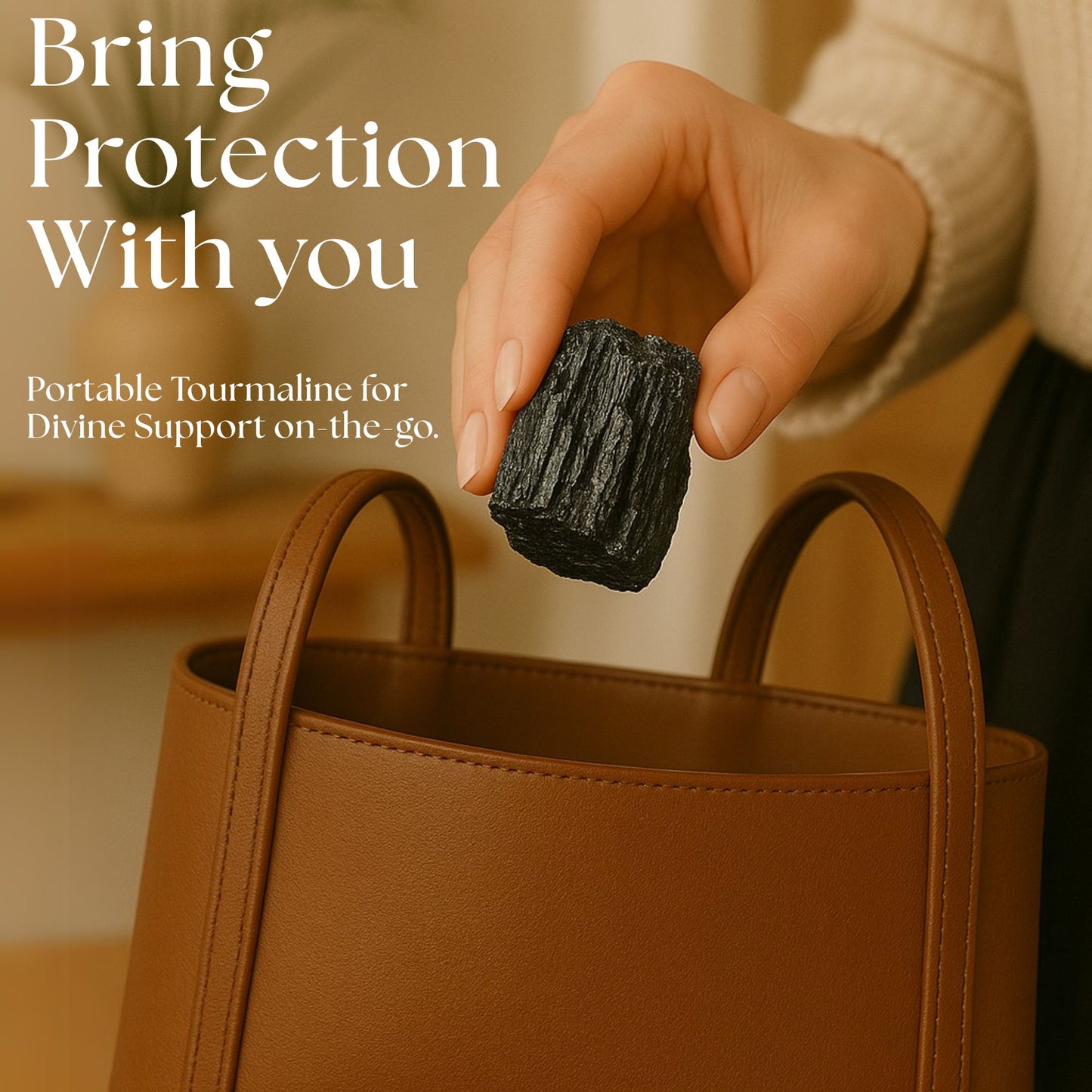 Black Tourmaline Crystal