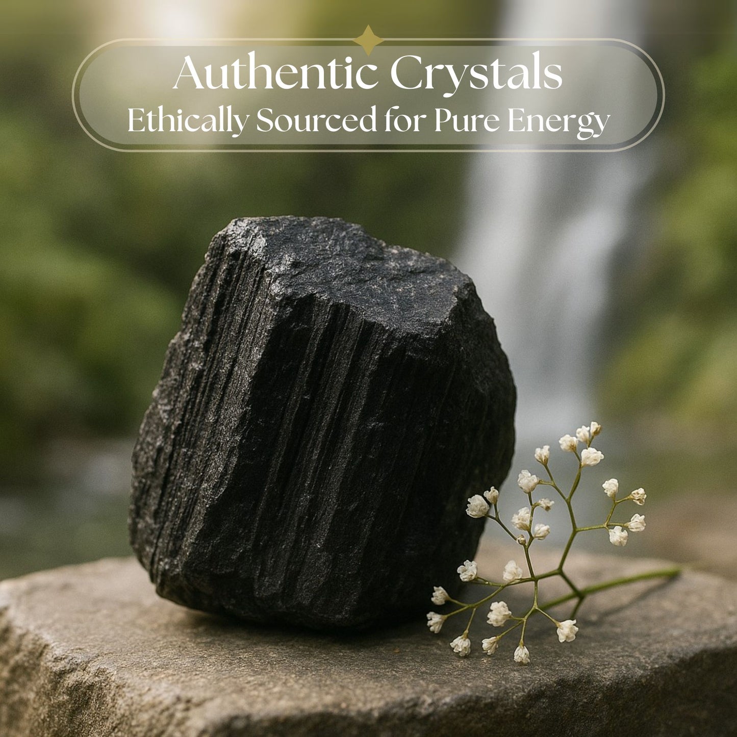 Black Tourmaline Crystal