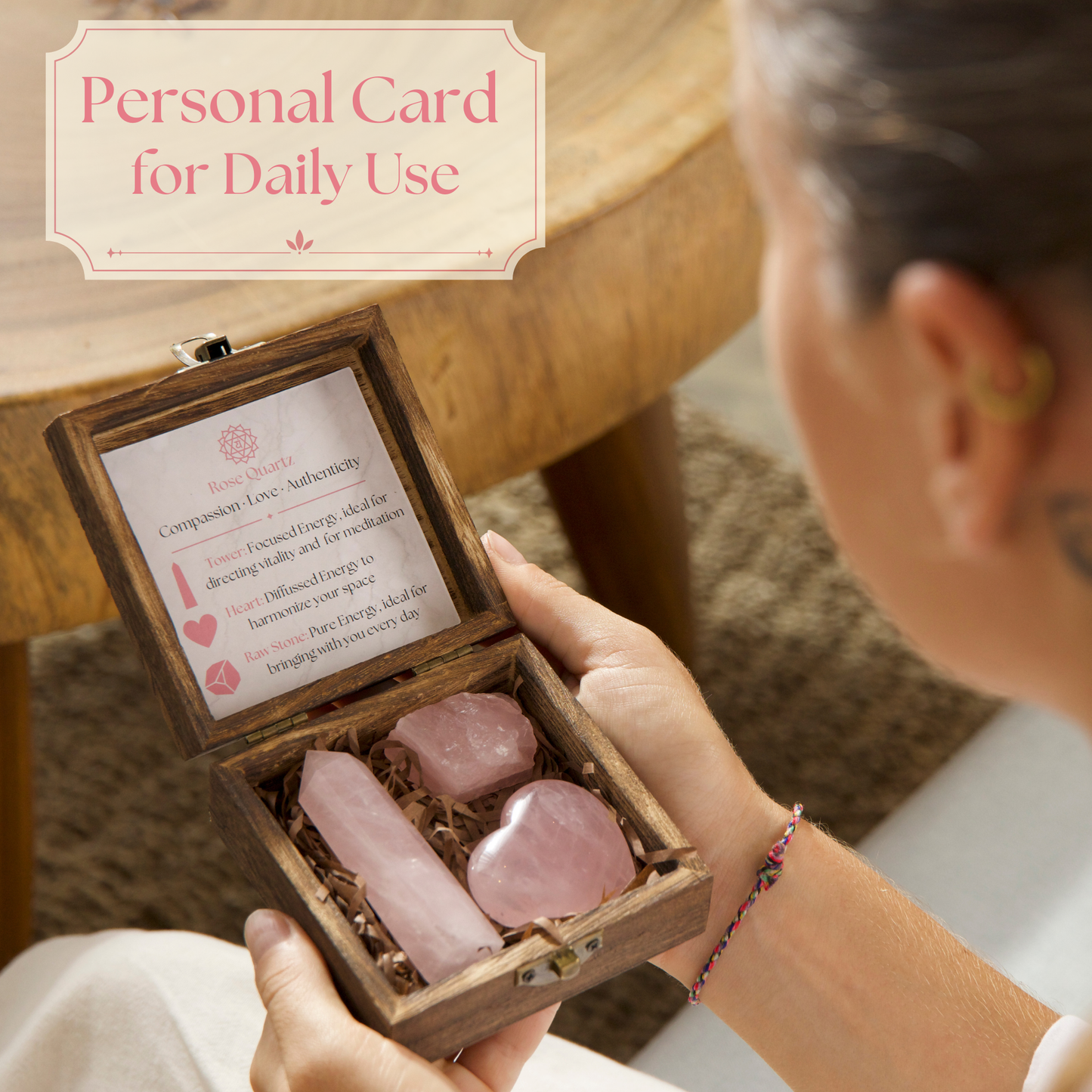 Rose Quartz Crystal Collection