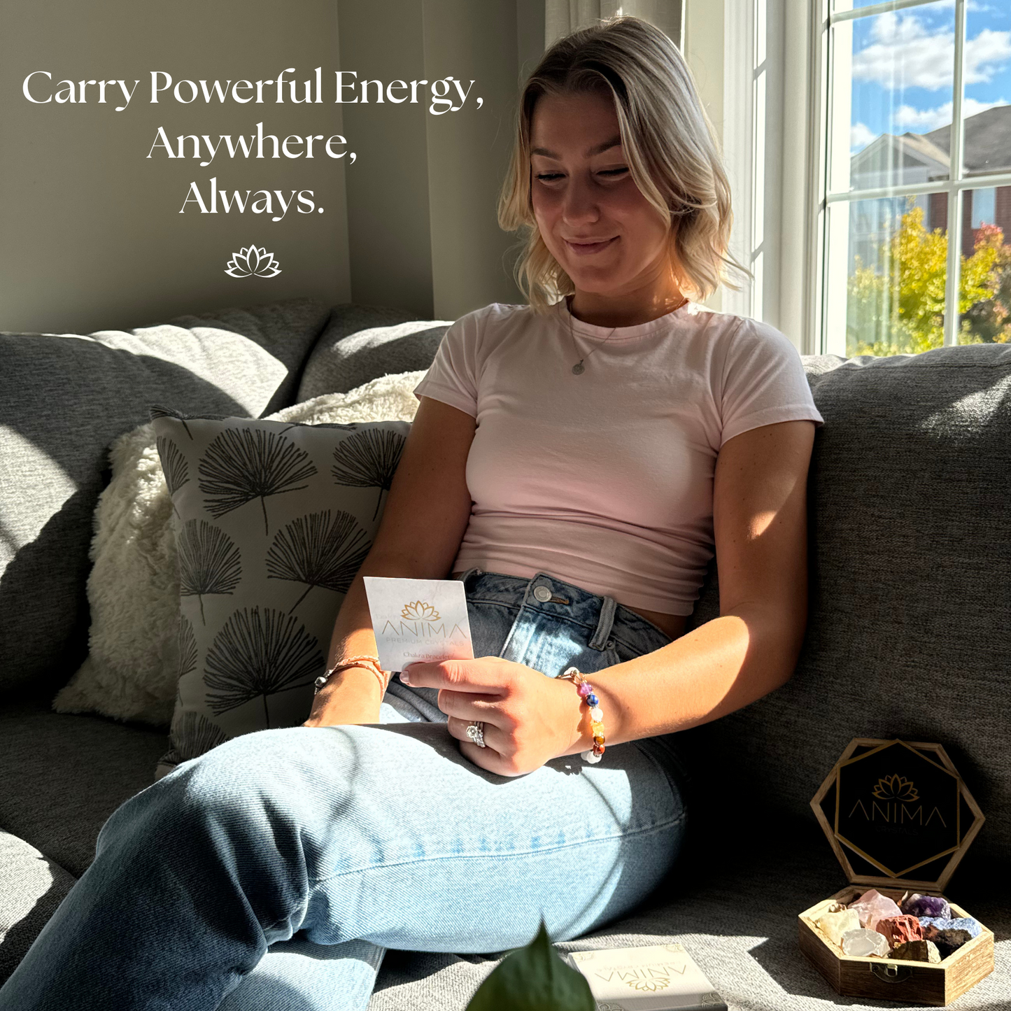 7 Chakra Stone Bracelet