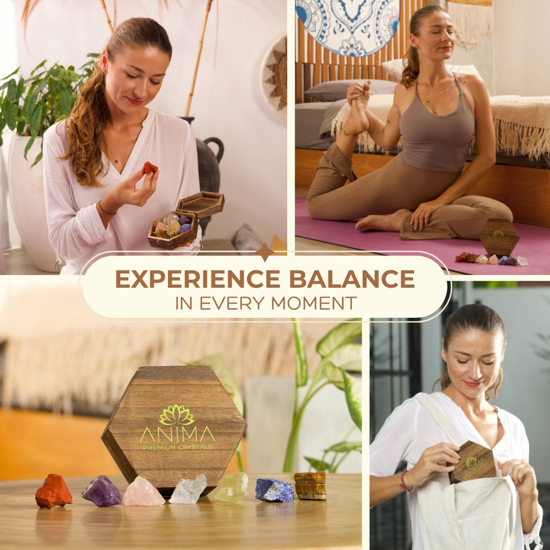 7 Chakras Healing Crystals Collection
