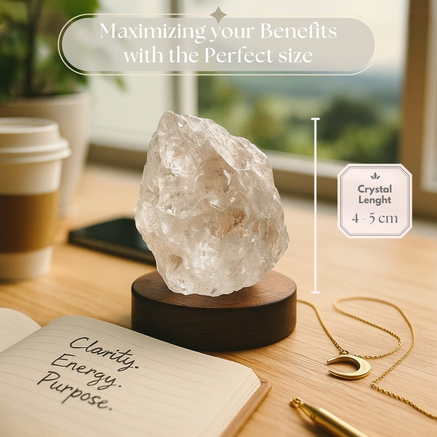 Clear Quartz Crystal